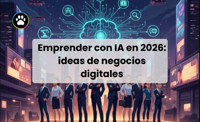 Emprender con IA en 2026: ideas de negocios digitales para empezar hoy