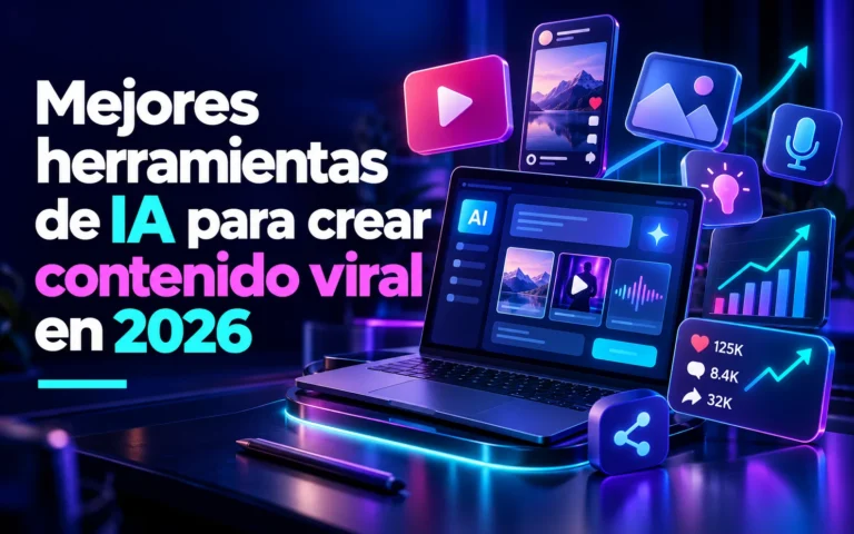 Mejores herramientas de IA para crear contenido viral en 2026