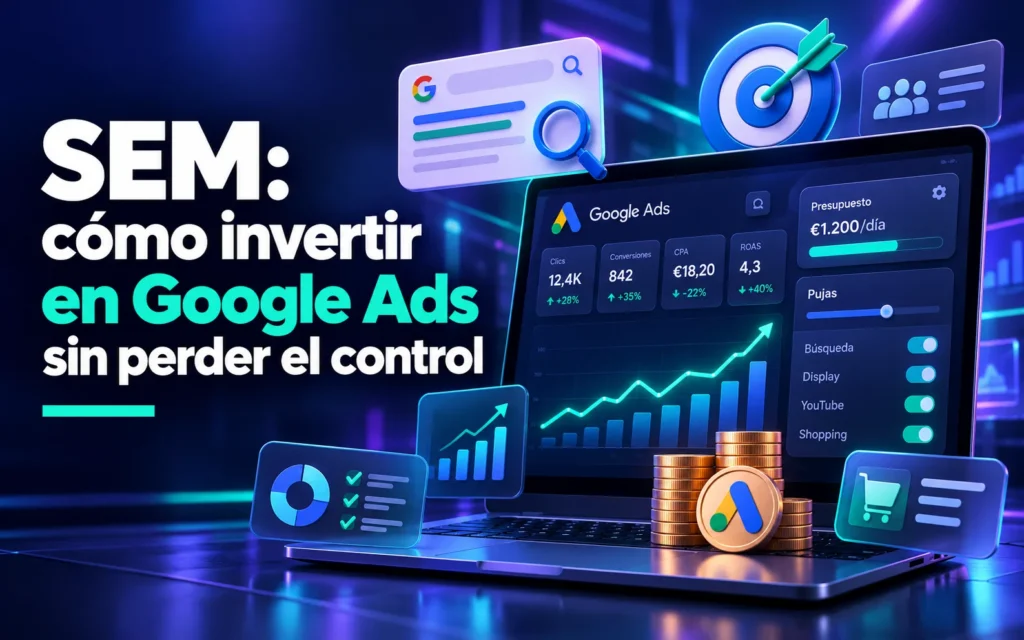 SEM: cómo invertir en Google Ads sin perder el control