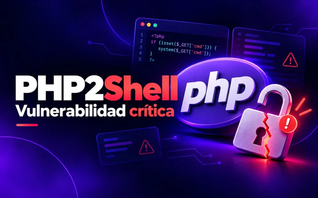 PHP2Shell: la vulnerabilidad crítica de PHP que puso en alerta a millones de sitios web