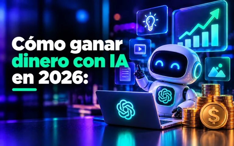Cómo ganar dinero con IA en 2026: oportunidades reales